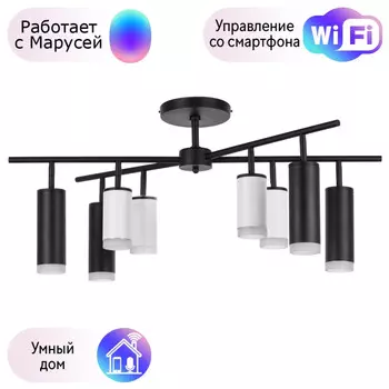LR7283648740 Потолочная люстра Rullo Lightstar с поддержкой Маруся (комплект из 571728+214436-4+214487-4+202430-8)