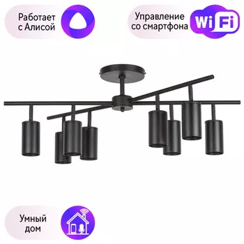 LR728378 Потолочная люстра Rullo Lightstar с поддержкой Алисы, (комплект из 571728+214437-8)