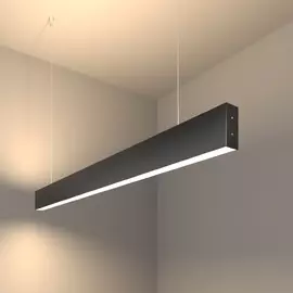 LSG-01-2-8*103-4200-MSh черная шагрень Линейный светодиодный подвесной двусторонний светильник Elektrostandard