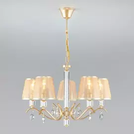 Люстра Eurosvet Alcamo 60103/5 перламутровое золото a045230