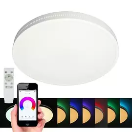 Люстра музыкальная с Bluetooth и пультом Omnilux Melofon OML-47327-48