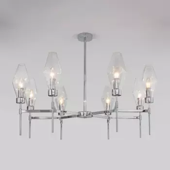Люстра на штанге 60143/8 хром Eurosvet (a061940)