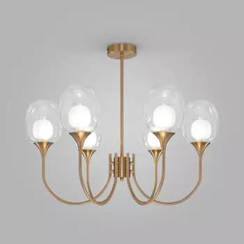 Люстра на штанге 70217/6 латунь Eurosvet (a064749)