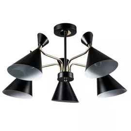 Люстра на штанге Arte lamp Wellington A2711PL-5BK