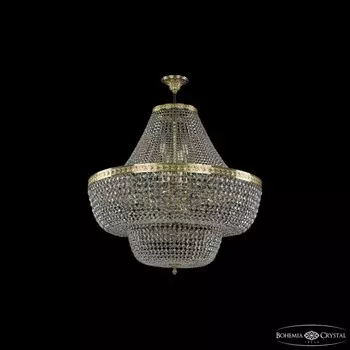 Люстра на штанге Bohemia Ivele Crystal 19101/H1/90IV G C1