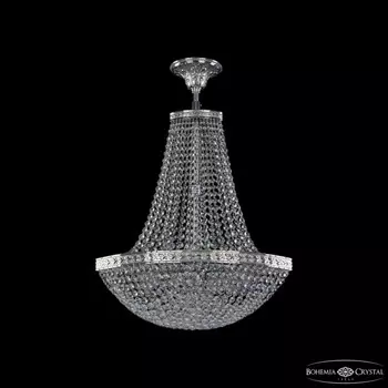 Люстра на штанге Bohemia Ivele Crystal 19323/H2/45IV Ni