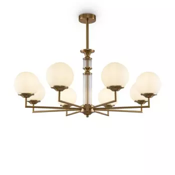 Люстра на штанге Bolas Freya FR5185PL-08BS