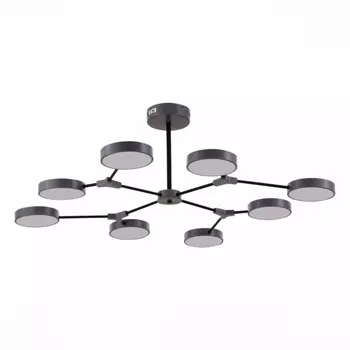 Люстра на штанге диммируемая с пультом ДУ Evoluce Monta SLE6003-702-08