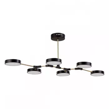 Люстра на штанге диммируемая с пультом ДУ Evoluce Monta SLE6004-402-06