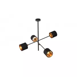 Люстра на штанге Escada Denver 1109/4P Black/Gold