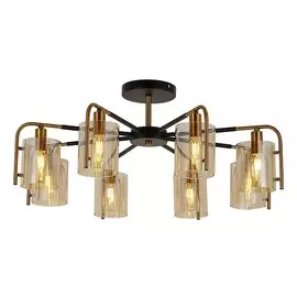 Люстра на штанге Escada Elegant 671/8P Black/Gold