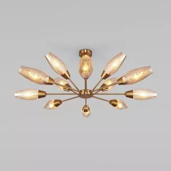 Люстра на штанге Eurosvet 60140/12 золото
