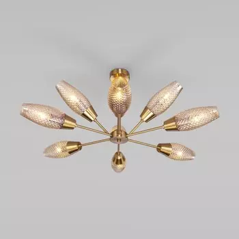 Люстра на штанге Eurosvet 60140/9 золото