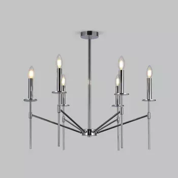 Люстра на штанге Eurosvet 60142/6 хром (a061933)