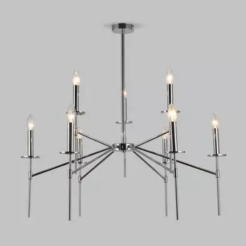Люстра на штанге Eurosvet 60142/9 хром (a061934)