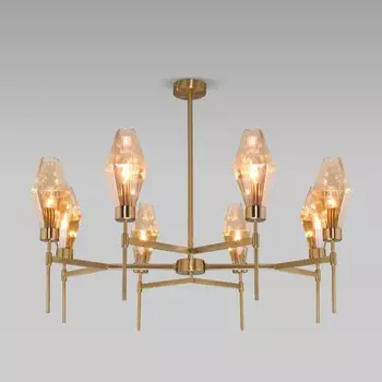 Люстра на штанге Eurosvet 60143/8 латунь (a061937)