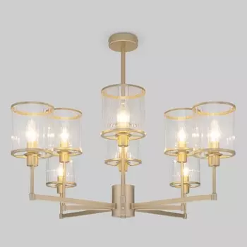 Люстра на штанге Eurosvet 60144/8 золото (a061943)