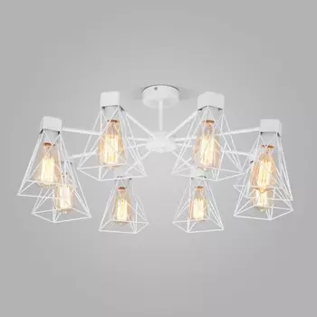 Люстра на штанге Eurosvet 70107/8 белый (a061400)