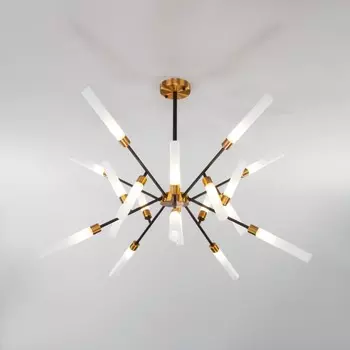 Люстра на штанге Eurosvet Alvin 70120 черный (a051739)