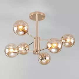 Люстра на штанге Eurosvet Ascot 30166/6 золото a047250