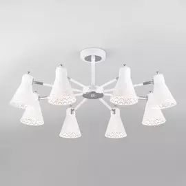 Люстра на штанге Евросвет Trina 70100/8 белый a045148