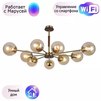 Люстра на штанге F-Promo Stiria с поддержкой Маруся 2738-9P-М