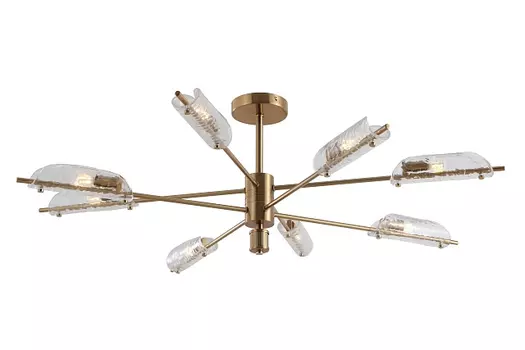 Люстра на штанге Freya Baret FR5420CL-08BS