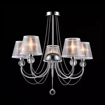 Люстра на штанге Freya Beverly (FR661-05-N) FR5661-PL-05-CH