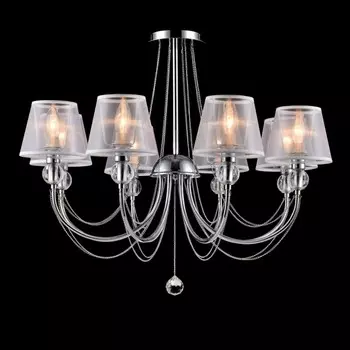 Люстра на штанге Freya Beverly (FR661-08-N) FR5661-PL-08-CH