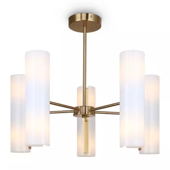 Люстра на штанге Freya Fiore FR5368CL-10BS