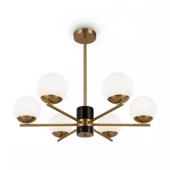 Люстра на штанге Freya Marble FR5230PL-06BS