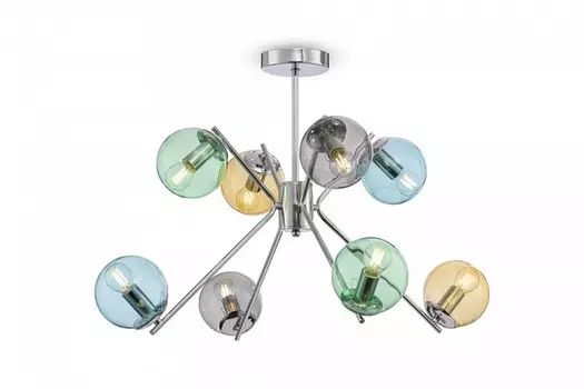 Люстра на штанге Freya Nancy FR5083PL-08CH