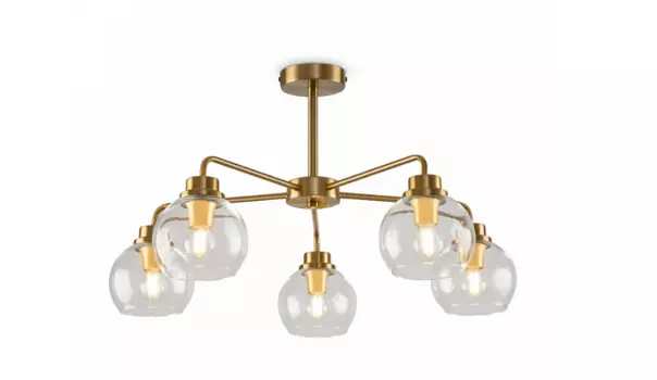 Люстра на штанге Freya Neptune FR5176PL-05BS