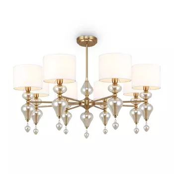 Люстра на штанге Freya Raise FR5369CL-08BS