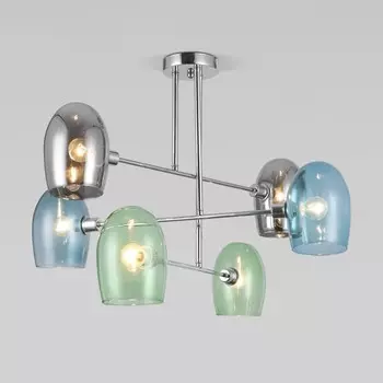 Люстра на штанге Gardie Eurosvet 70141/6 хром