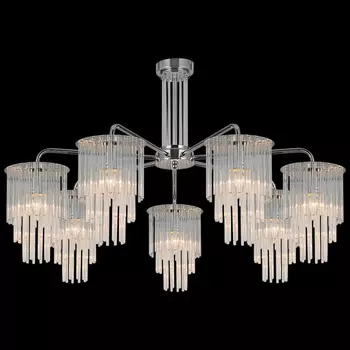 Люстра на штанге хрустальная Illumico IL0109-7P-79 CR (1425356)