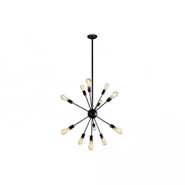 Люстра на штанге iLamp Twins Loft 209-12B