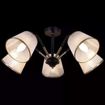 Потолочная люстра Illumico IL0344-5CSQ-79 BK AB (1423882)