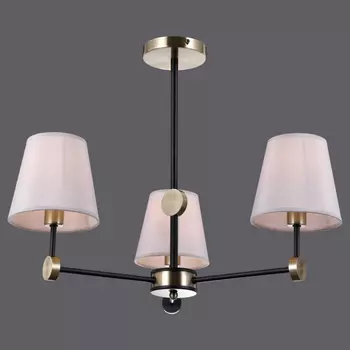 Люстра на штанге Illumico IL0394-3CSQ-24 BK AB CASTOR (1428958)