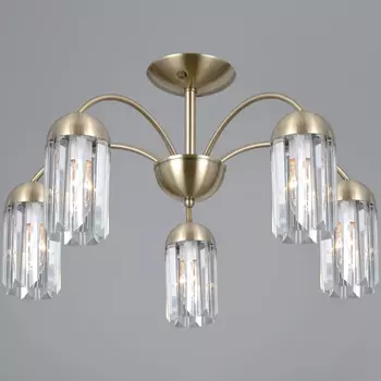 Люстра на штанге Illumico IL0599-5CSQ-24 AB LYRA (1428884)