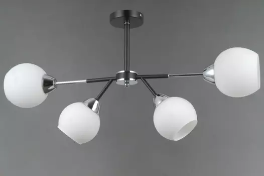 Люстра на штанге Illumico IL0715-4CSQ-24 BK CR LIBRA (1428889)