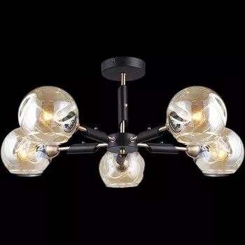 Потолочная люстра Illumico IL9474-5CSQ-79 BK AB (1413771)