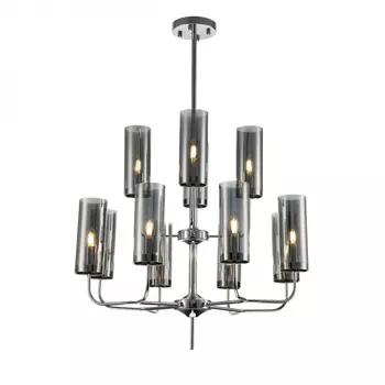 Люстра на штанге Indigo Balletto 13014/12R Chrome