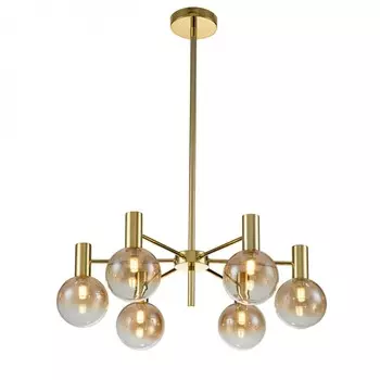 Люстра на штанге Indigo Collana 13015/6R Gold