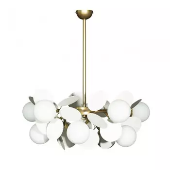 Люстра на штанге LOFTIT Matisse 10008/10 white