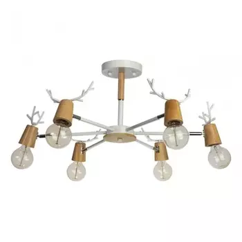 Люстра на штанге LOFTIT Sven 10024/6 White