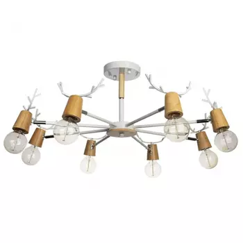 Люстра на штанге LOFTIT Sven 10024/8 White