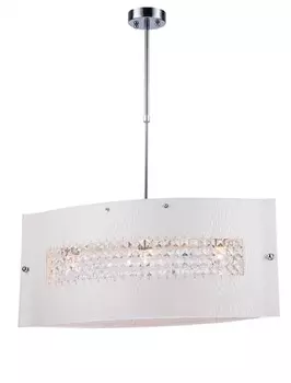 Люстра на штанге Lucia Tucci illuminazione Pelle Bianca 2010.3