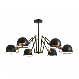 Люстра на штанге Lumina Deco Valmonti LDP D015-6 BK