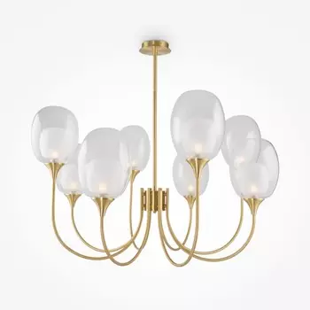 Люстра на штанге Maytoni Aura MOD016PL-08BS